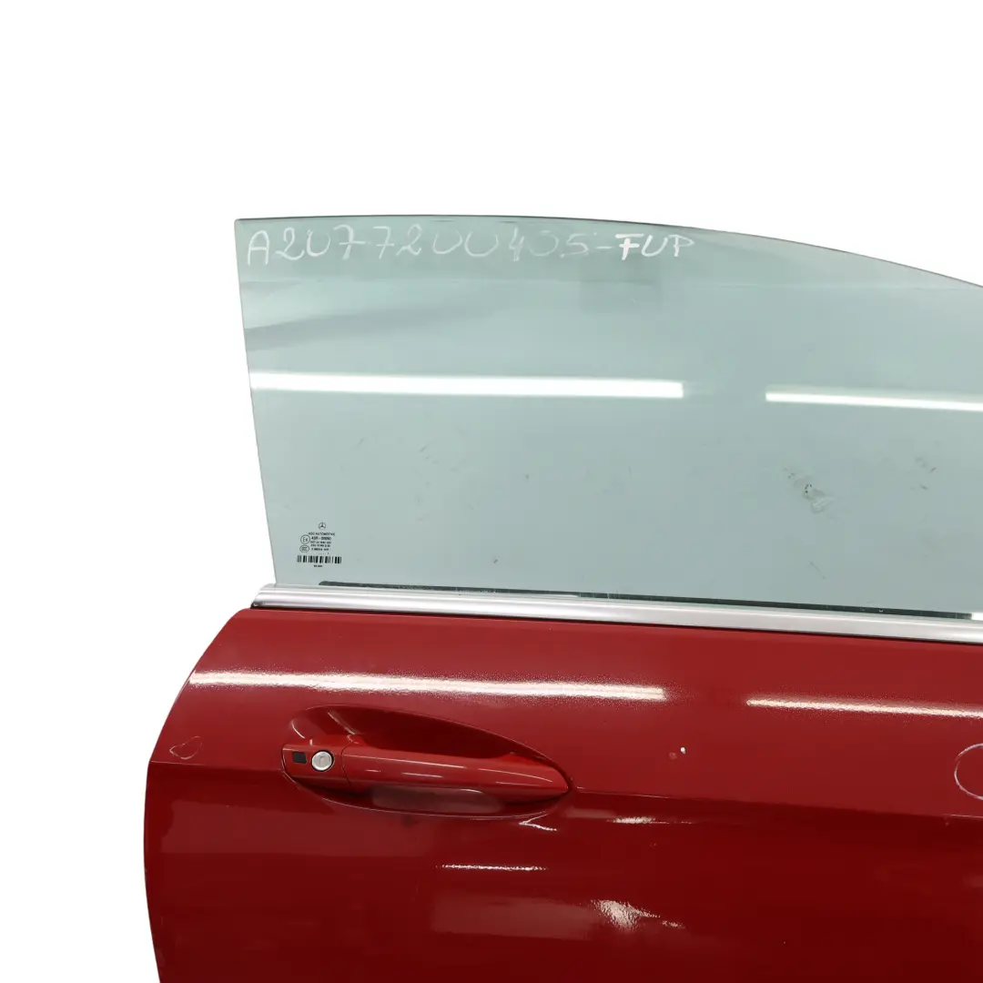 Mercedes A207 Cabriolet Porte Avant Droite Feueropal Fire Opal Red - 590 - SKU A2077200405-FUP - Numéro de pièce A2077200405