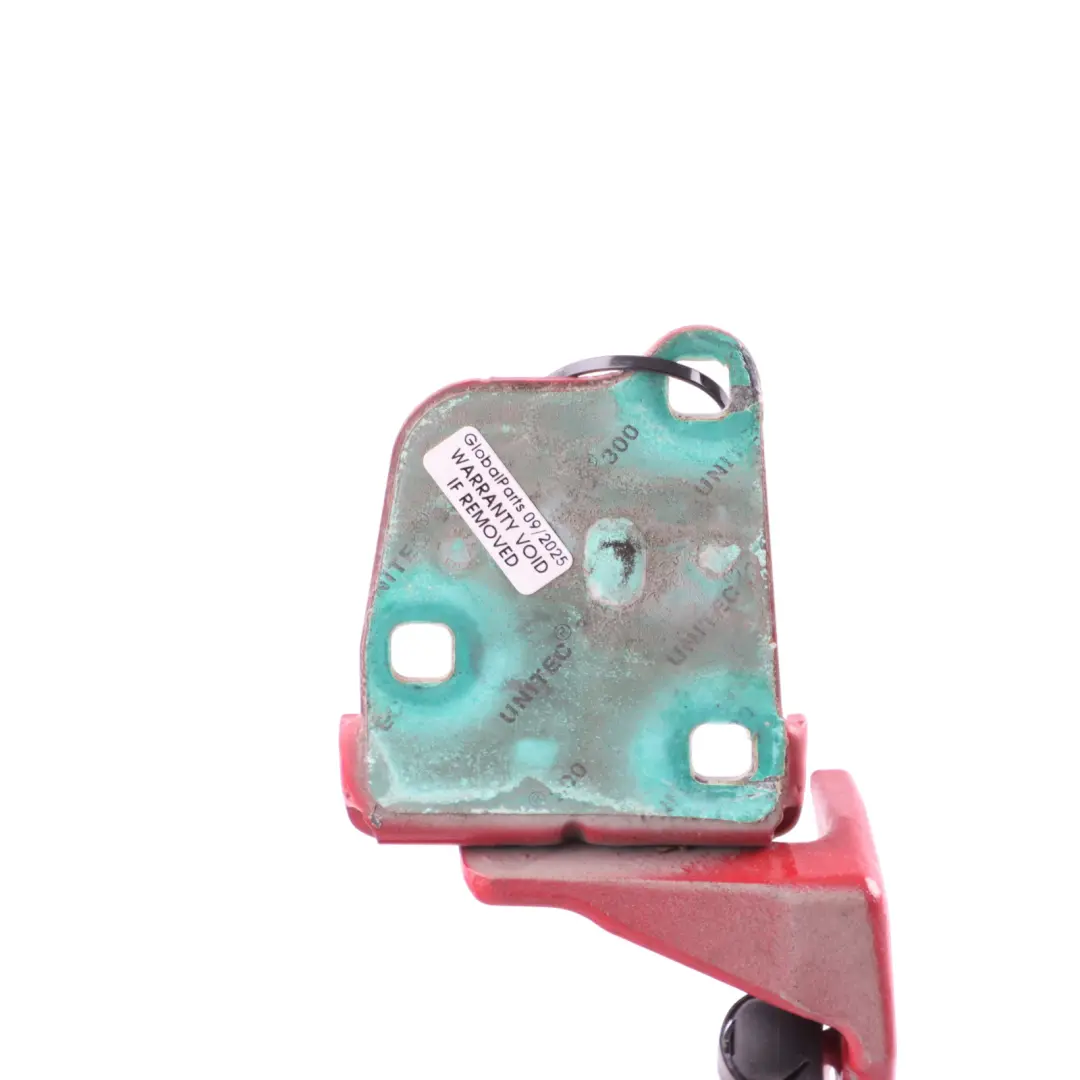 Boot Trunk Lid Hinge Rear Right O/S Feueropal Fire Opal Red - 590 to Mercedes A207 with Part number A2077501028 Mercedes A207 Boot Trunk Lid Hinge Rear Right O/S Feueropal Fire Opal Red - 590 - SKU A2077501028-FUP - Part number A2077501028