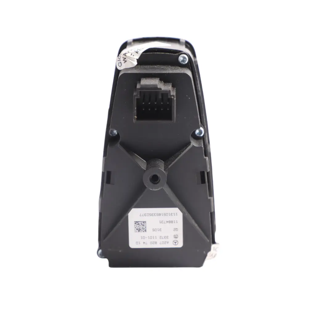 W207 A207 Cabrio Convertible Folding Top Roof Switch Panel to Mercedes with Part number A2078207410 Mercedes W207 A207 Cabrio Convertible Folding Top Roof Switch Panel - SKU A2078207410-1 - Part number A2078207410