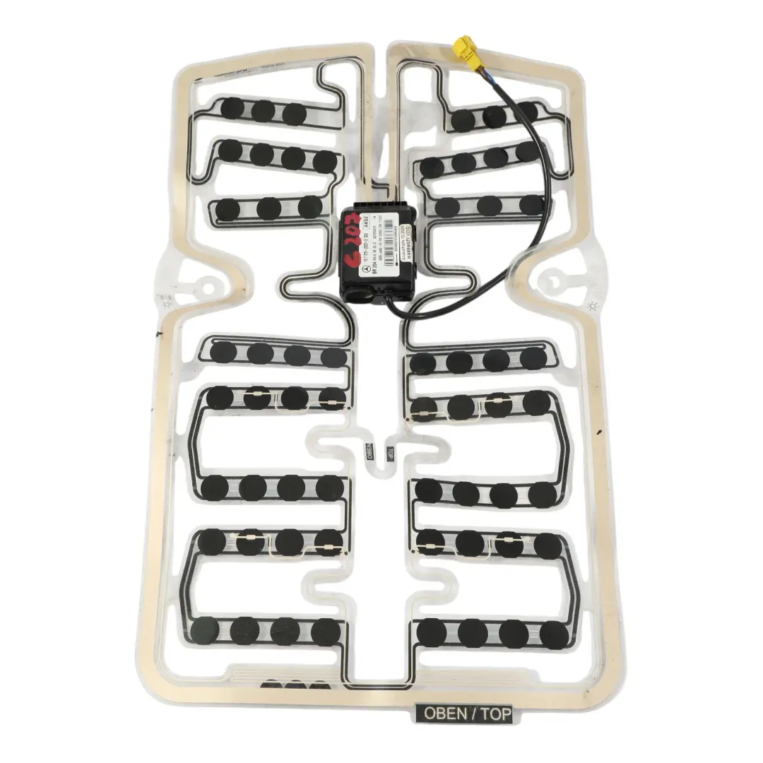 Mercedes W176 W204 W207 Front Passenger Seat Occupancy Sensor Mat - SKU A2078700079 - Part number A2078700079
