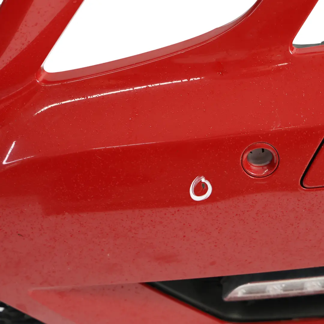 Mercedes W207 Bumper Front Trim Panel AMG Feueropal Fire Opal Red - 590 - SKU A2078800447-FUP - Part number A2078800447