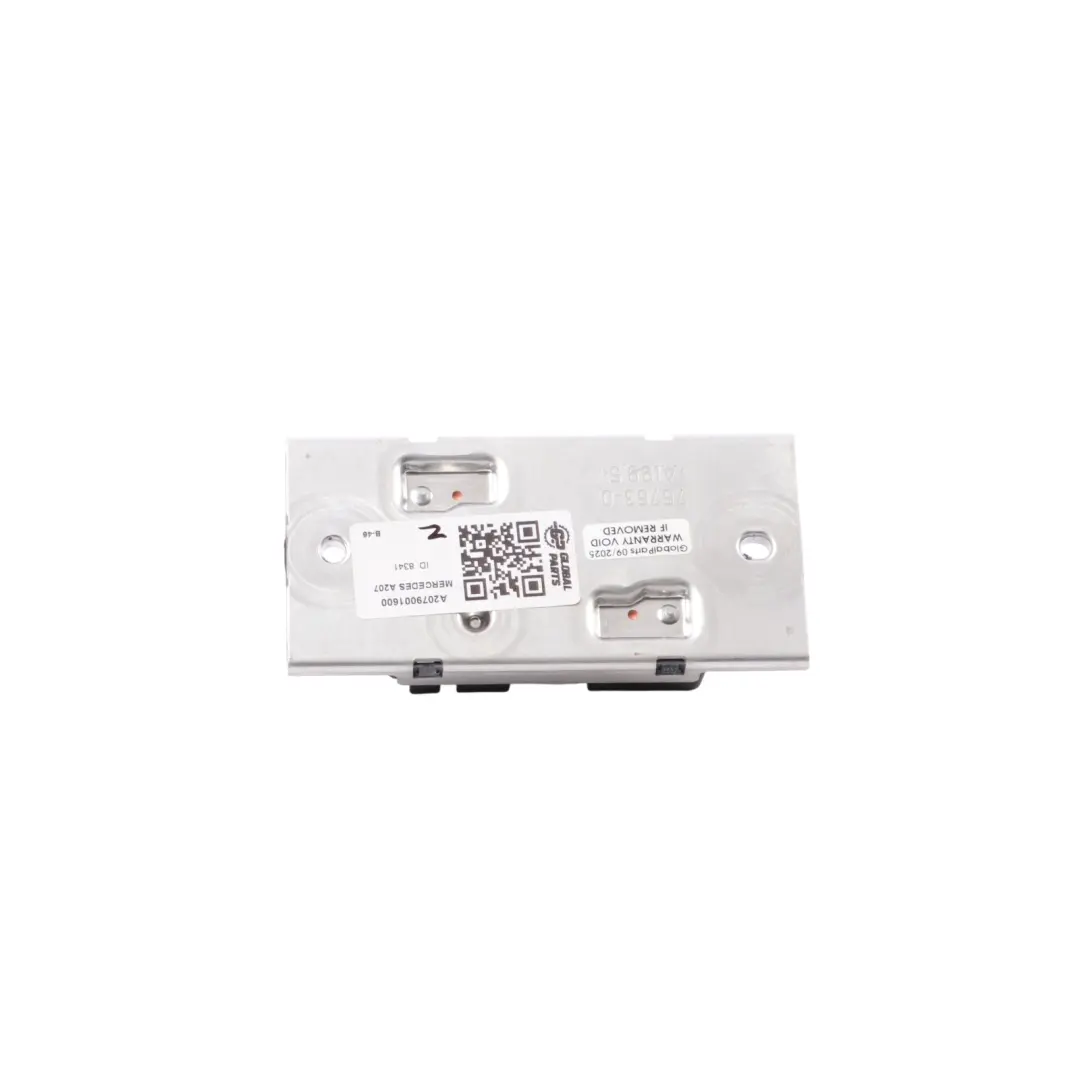 Heated Seats Heating Control Unit Module ECU to Mercedes A207 with Part number A2079001600 Mercedes A207 Heated Seats Heating Control Unit Module ECU - SKU A2079001600 - Part number A2079001600