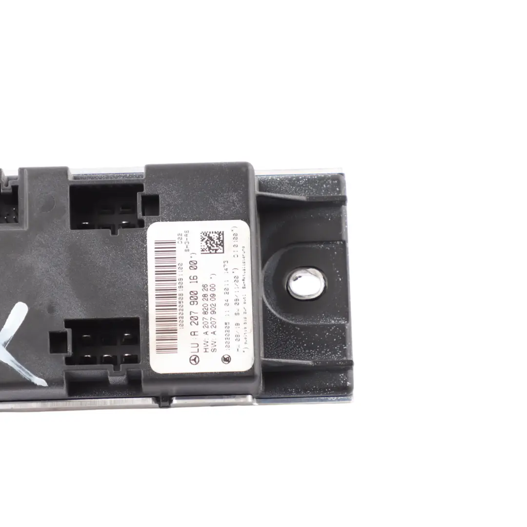Heated Seats Heating Control Unit Module ECU to Mercedes A207 with Part number A2079001600 Mercedes A207 Heated Seats Heating Control Unit Module ECU - SKU A2079001600 - Part number A2079001600