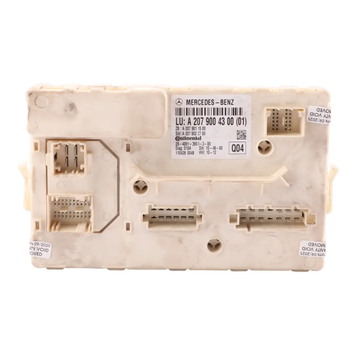 Mercedes A207 Convertible Roof Control Module Unit ECU Soft Top A2079004300