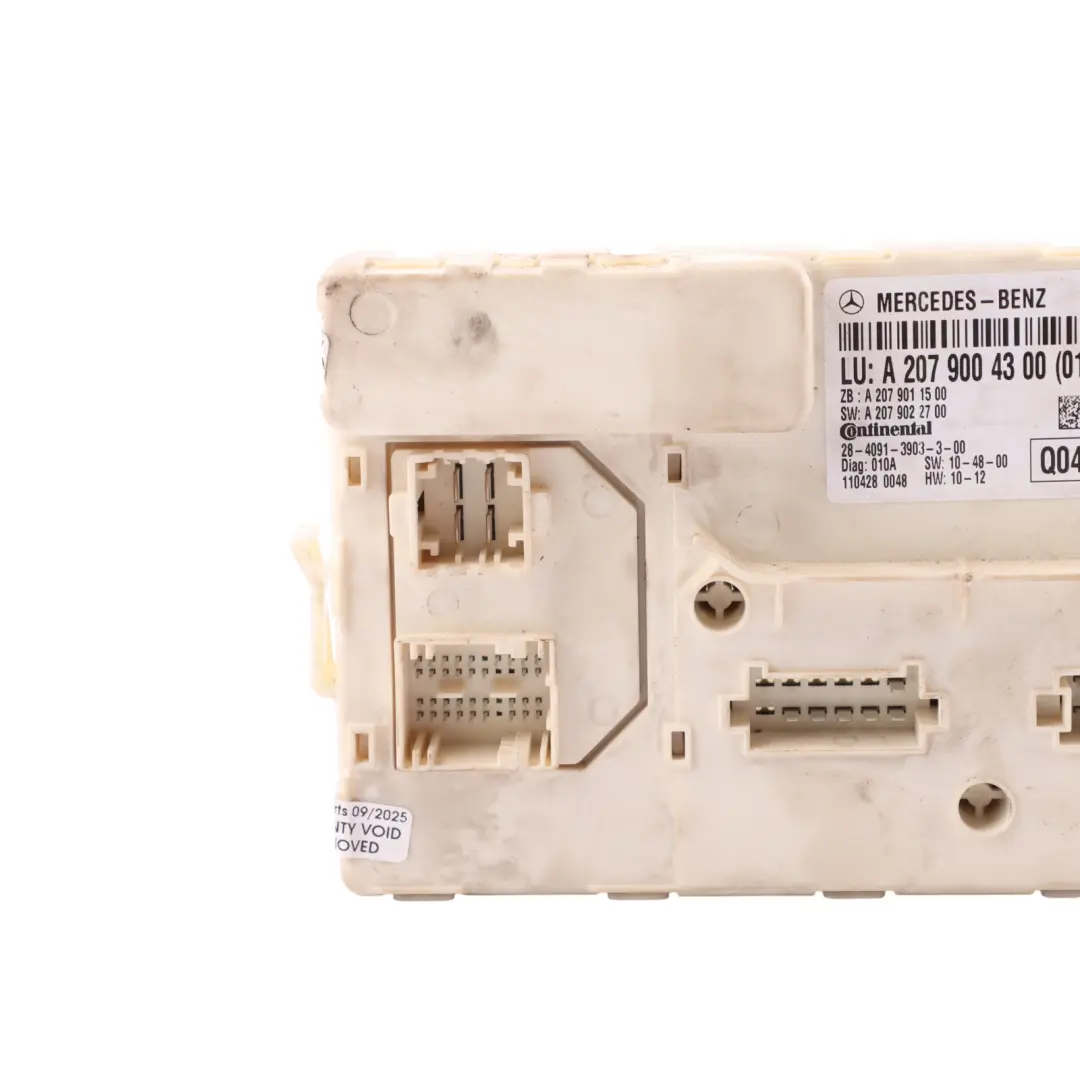 Mercedes A207 Convertible Roof Control Module Unit ECU Soft Top - SKU A2079004300-1 - Part number A2079004300