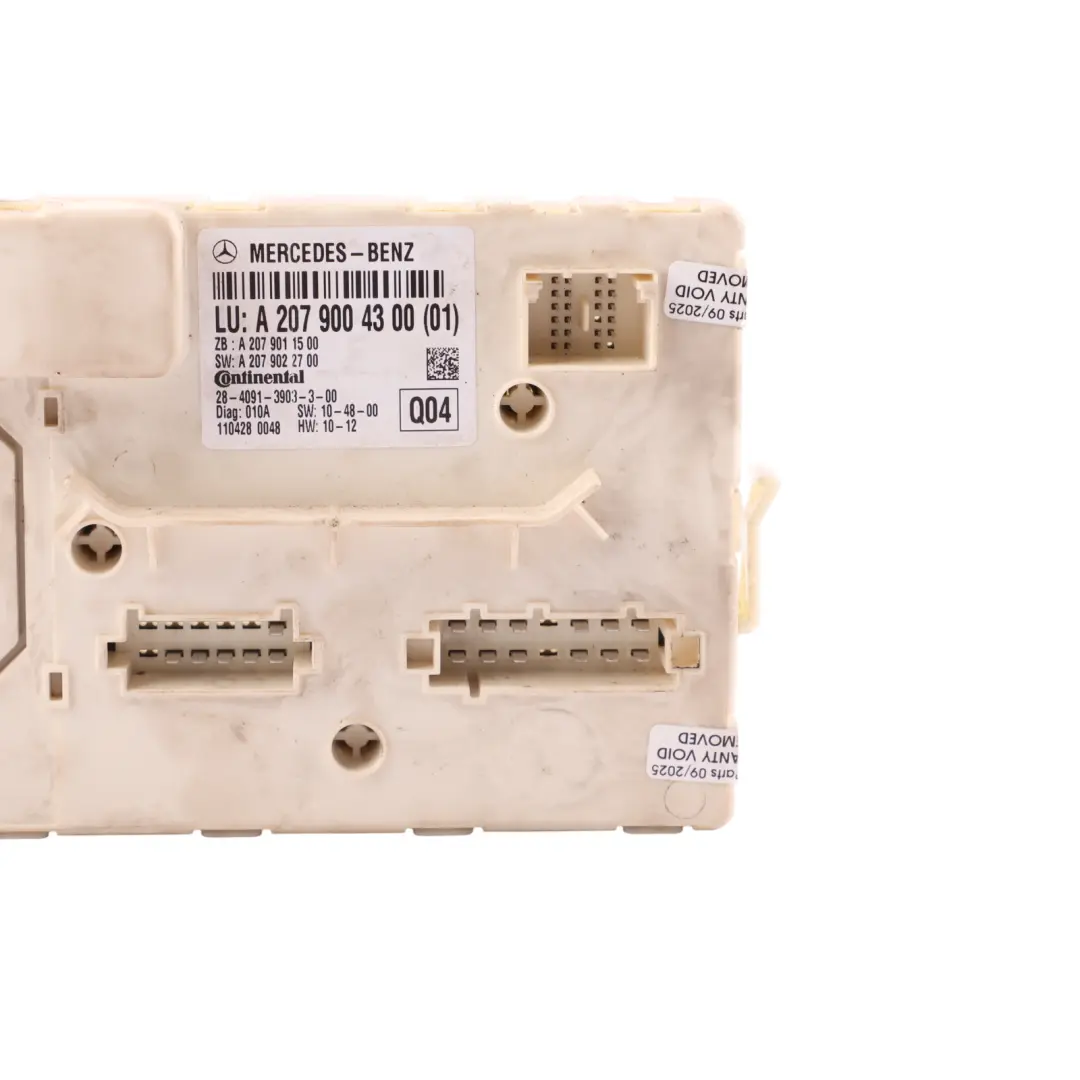 Roof Control Module Unit ECU Soft Top to Mercedes A207 Convertible with Part number A2079004300 Mercedes A207 Convertible Roof Control Module Unit ECU Soft Top - SKU A2079004300-1 - Part number A2079004300