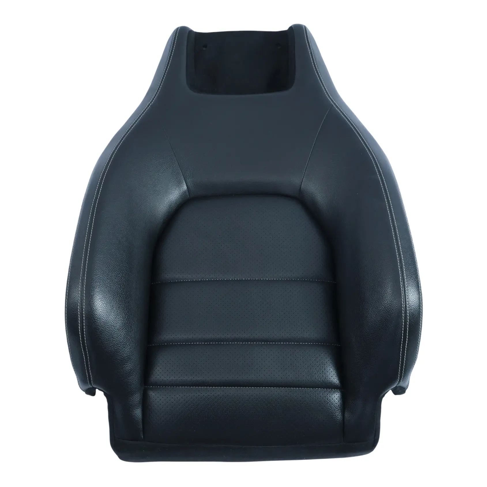 Mercedes W207 A207 Coupe Front Seat Heated Leather Black Multicontour Left N/S