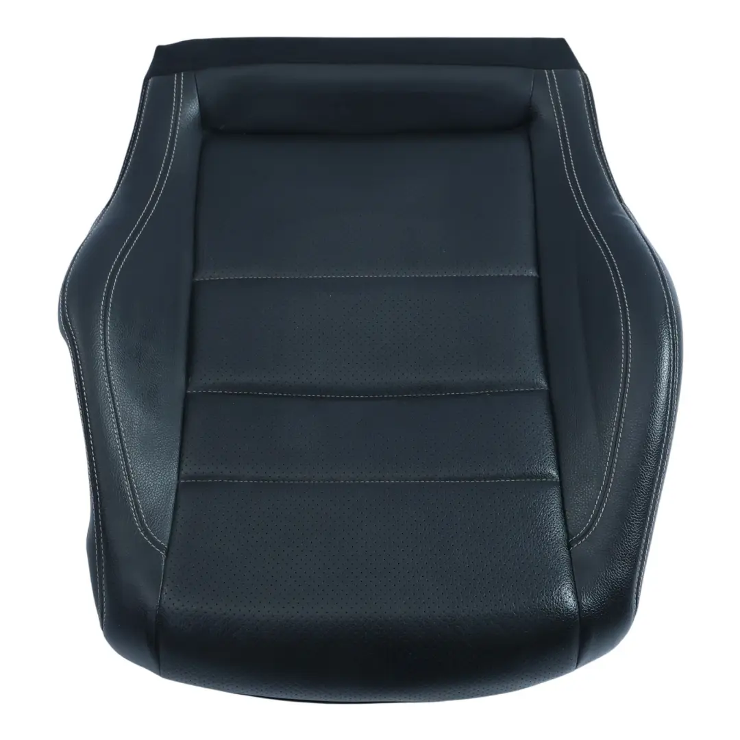 Mercedes C204 C207 Seat Cover Heated Front Seat Buckle Left N/S Black Leather - SKU A2079101746-1 - Part number A2079101746