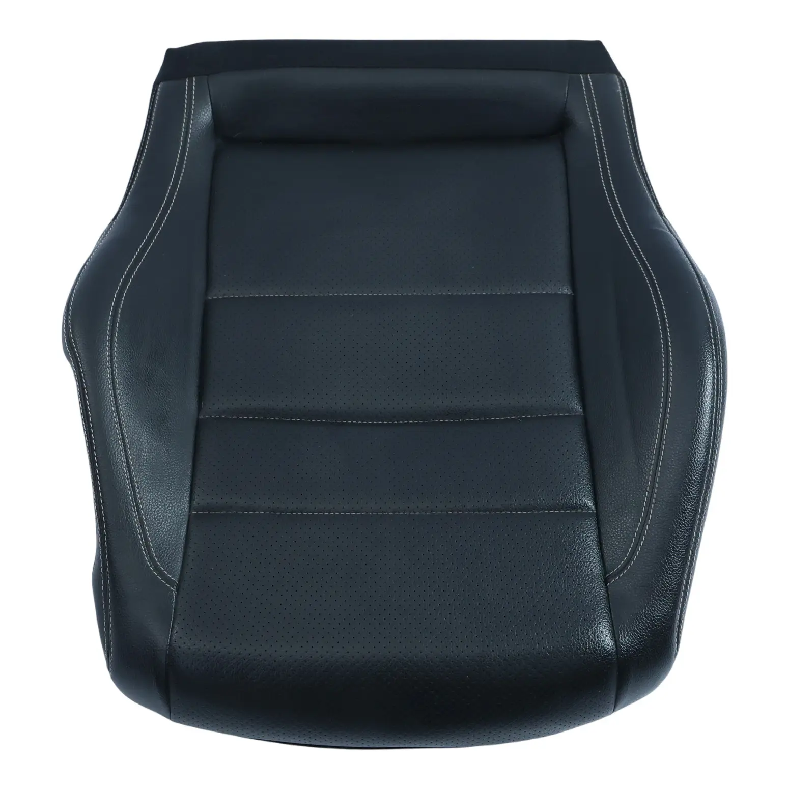 Mercedes C204 C207 Seat Cover Heated Front Seat Buckle Left N/S Black Leather