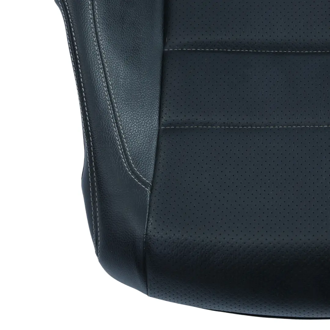 Mercedes C204 C207 Seat Cover Heated Front Seat Buckle Left N/S Black Leather - SKU A2079101746-1 - Part number A2079101746