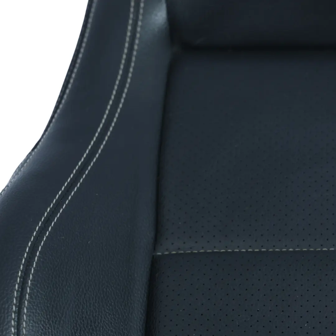 Mercedes C204 C207 Seat Cover Heated Front Seat Buckle Left N/S Black Leather - SKU A2079101746-1 - Part number A2079101746