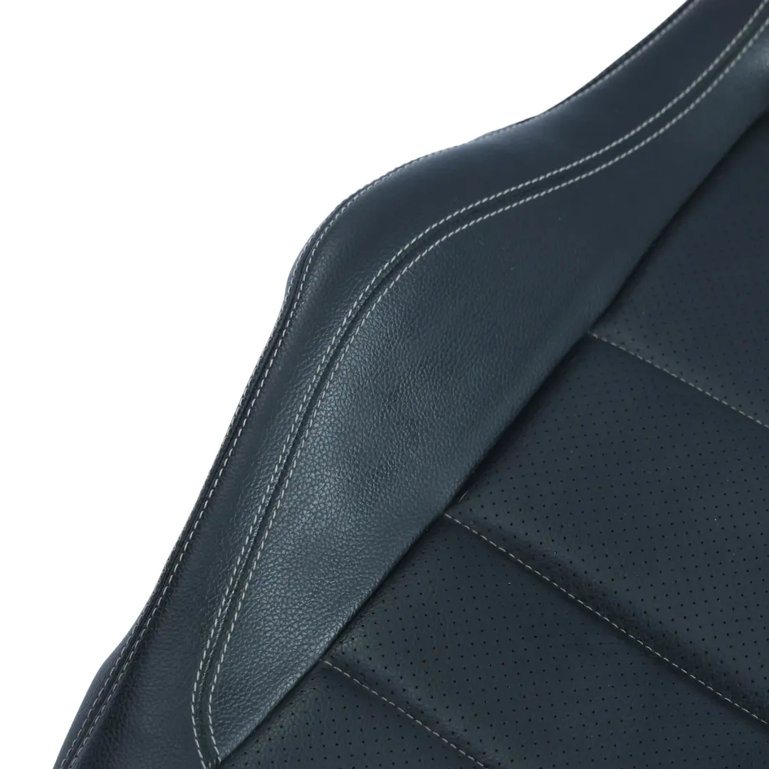 Mercedes C204 C207 Seat Cover Heated Front Seat Buckle Left N/S Black Leather - SKU A2079101746-1 - Part number A2079101746