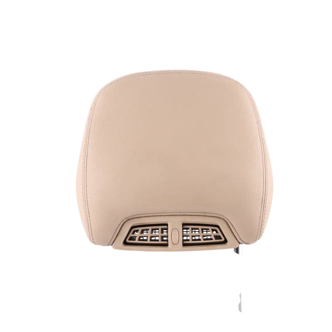 Headrest Heated Front Left Right Convertible Beige Leather to Mercedes A207 Seat with Part number A2079701050 Mercedes A207 Seat Headrest Heated Front Left Right Convertible Beige Leather - SKU A2079701050-1 - Part number A2079701050