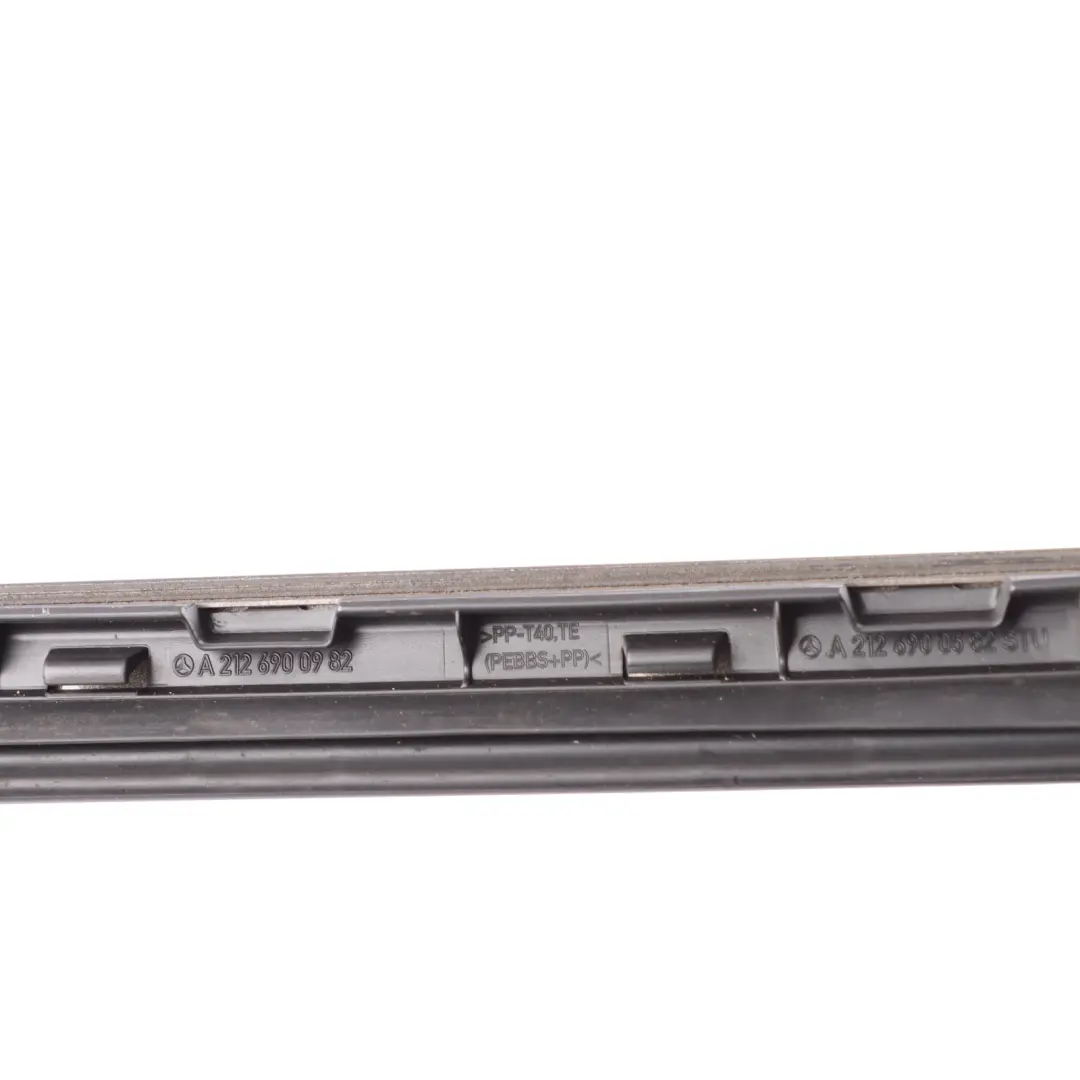 Mercedes W212 Windscreen Pillar Strip Left N/S Indium Grey - 963 - SKU A2126901162-ING - Part number A2126901162