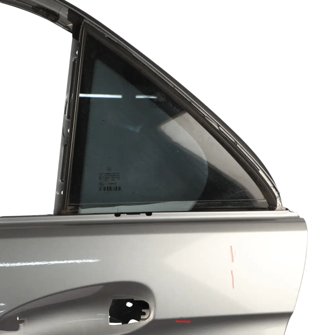 Mercedes W212 Saloon Door Rear Left N/S Shell Palladium Silver Metallic - 792 - SKU A2127300105-PAL1 - Part number A2127300105