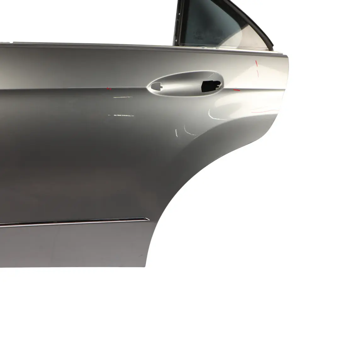 Mercedes W212 Saloon Door Rear Left N/S Shell Palladium Silver Metallic - 792 - SKU A2127300105-PAL1 - Part number A2127300105