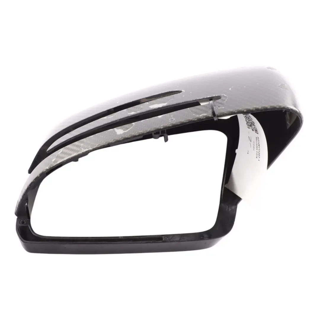 Mercedes W204 W212 C216 Wing Door Mirror Cover Cap AMG Carbon - SKU A2128111207-1 - Part number A2128111207