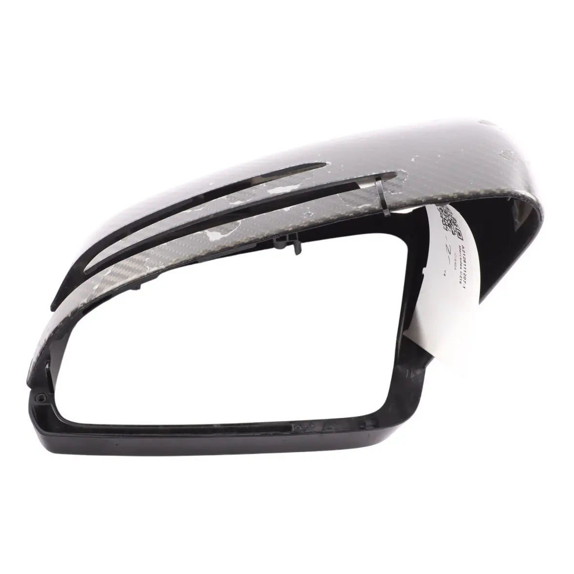 Mercedes W204 W212 C216 Wing Door Mirror Cover Cap AMG Carbon A2128111207