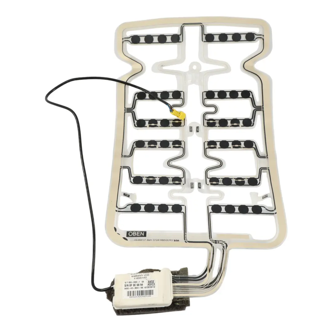 Front Passenger Seat Occupancy Mat Sensor Control Unit to Mercedes W212 with Part number A2128700110 Mercedes W212 Front Passenger Seat Occupancy Mat Sensor Control Unit - SKU A2128700110 - Part number A2128700110