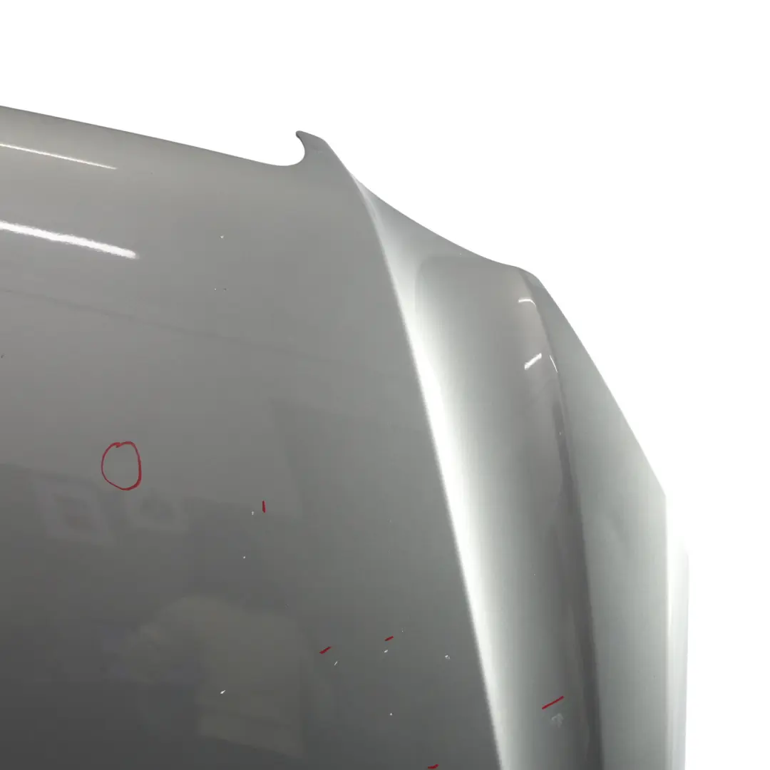 Mercedes W212 Hood Bonnet Trim Panel Palladium Silver Metallic - 792 - SKU A2128800157-PAL1 - Part number A2128800157