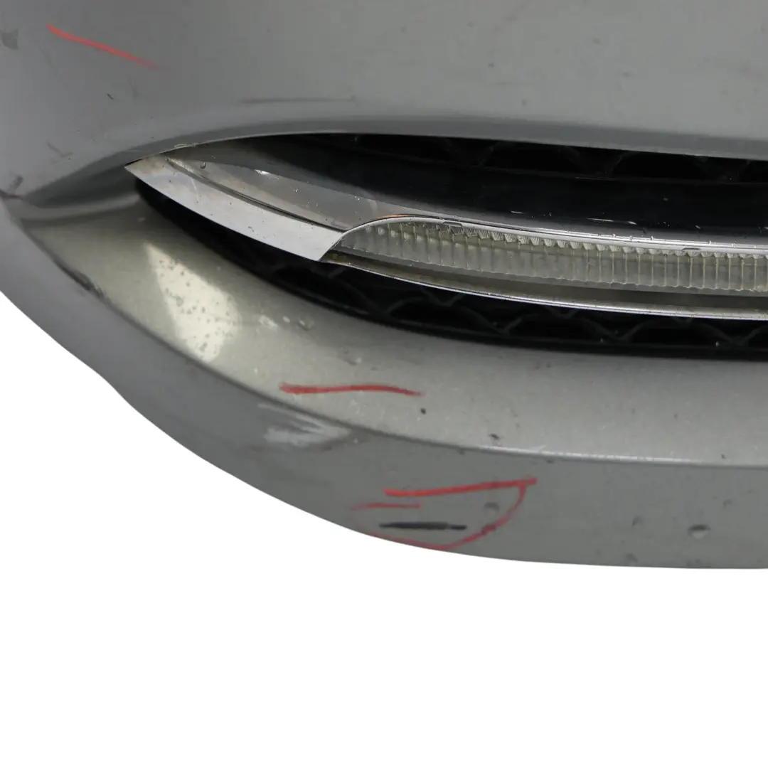 Mercedes W212 Front Bumper Cover Avantgarde Palladium Silver Metallic - 792 - SKU A2128801940-PAL - Part number A2128801940