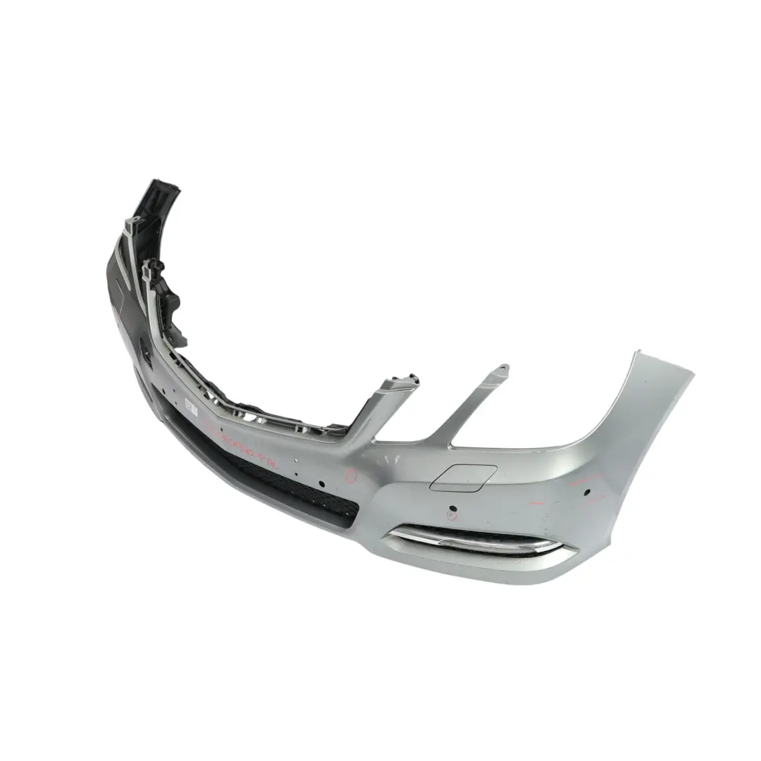 Mercedes W212 Front Bumper Cover Avantgarde Palladium Silver Metallic - 792 - SKU A2128801940-PAL - Part number A2128801940