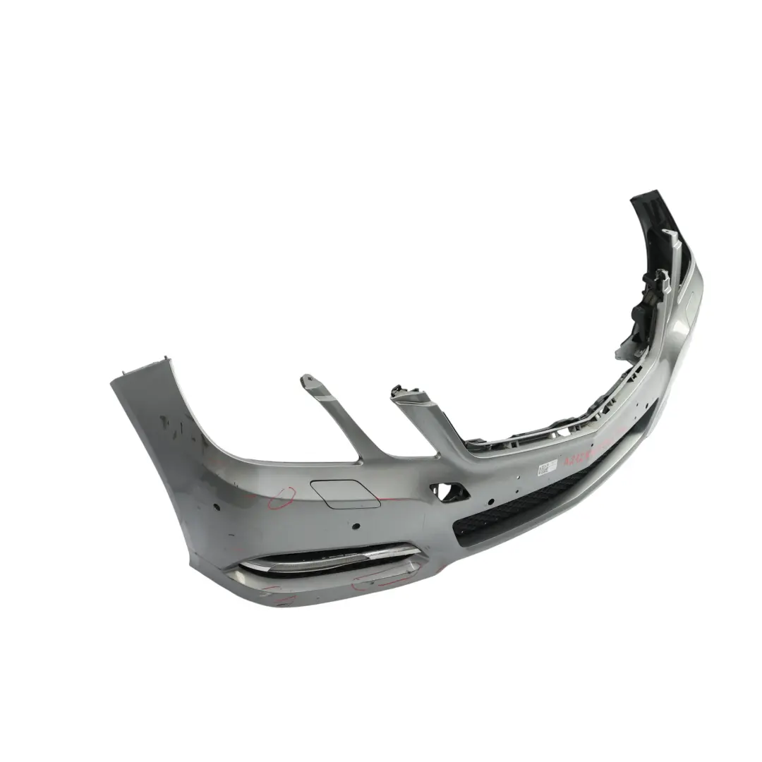 Mercedes W212 Front Bumper Cover Avantgarde Palladium Silver Metallic - 792 - SKU A2128801940-PAL - Part number A2128801940