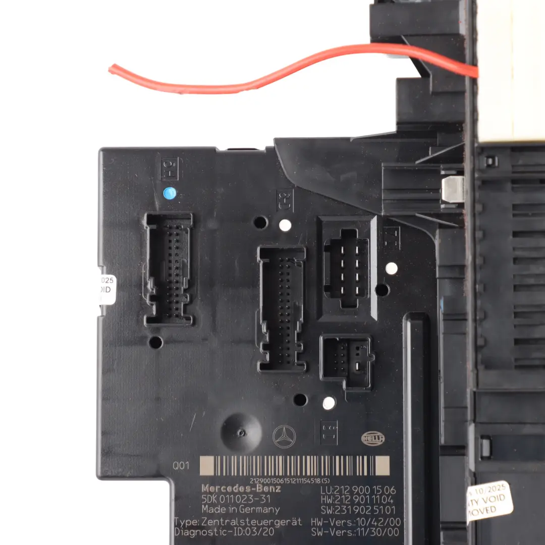 Fuse Box Rear Relay Control Unit Electric Module SAM to Mercedes S212 with Part number A2129001506 Mercedes S212 Fuse Box Rear Relay Control Unit Electric Module SAM - SKU A2129001506 - Part number A2129001506