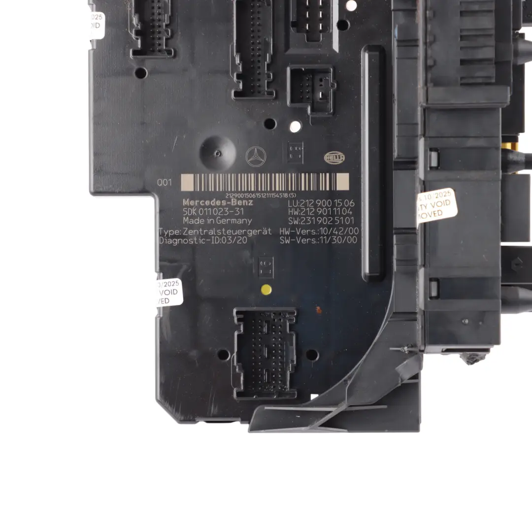 Fuse Box Rear Relay Control Unit Electric Module SAM to Mercedes S212 with Part number A2129001506 Mercedes S212 Fuse Box Rear Relay Control Unit Electric Module SAM - SKU A2129001506 - Part number A2129001506