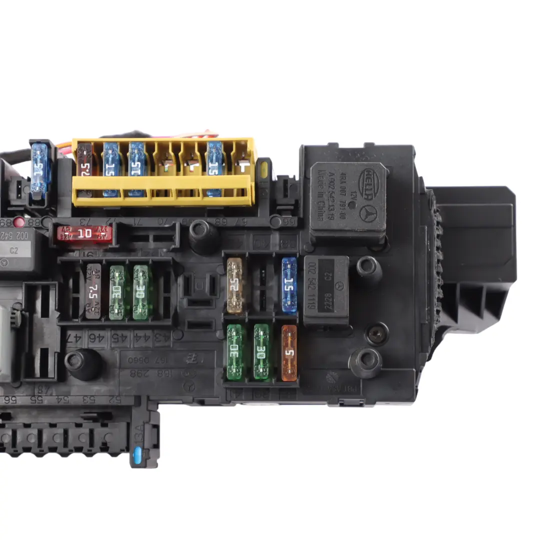 Fuse Box Rear Relay Control Unit Electric Module SAM to Mercedes S212 with Part number A2129001506 Mercedes S212 Fuse Box Rear Relay Control Unit Electric Module SAM - SKU A2129001506 - Part number A2129001506