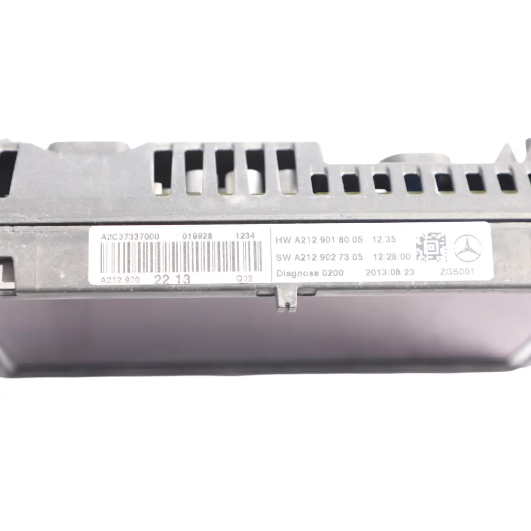 Mercedes W212 C218 Dashboard Dash Navigation Central Display Screen Monitor - SKU A2129002213 - Part number A2129002213