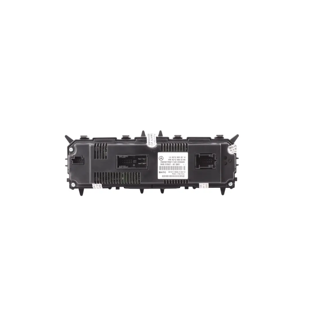 Mercedes W212 Panneau Climatisation Automatique Chauffage Control - SKU A2129002814-1 - Numéro de pièce A2129002814