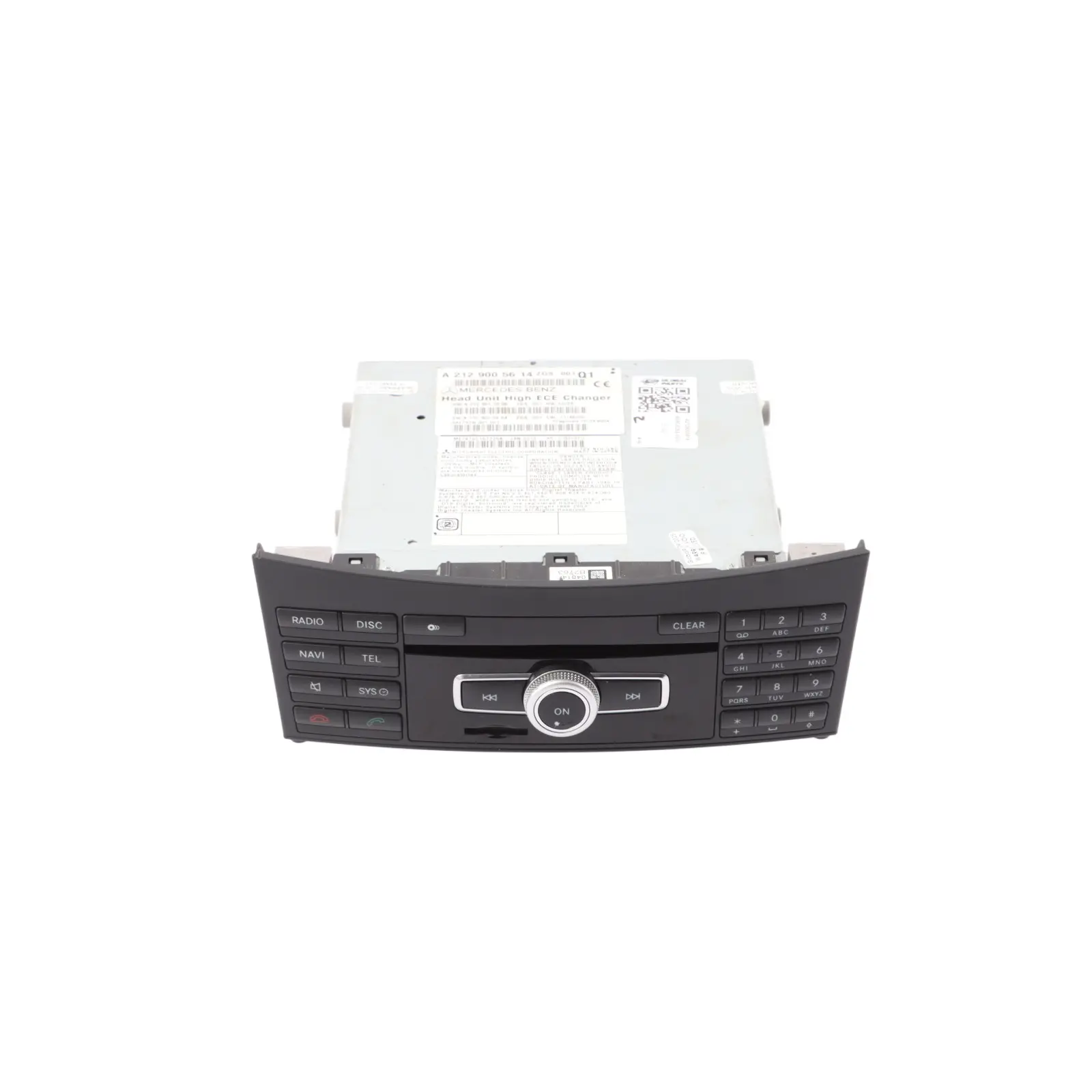Mercedes C207 W212 W218 Radio Head Unit Navi CD Player Navigation A2129005614