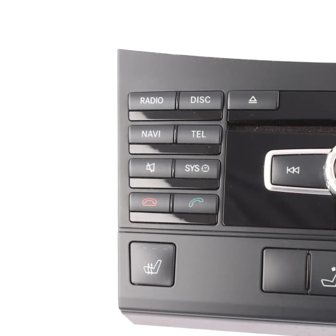 Mercedes W207 W212 Radio Head Unit CD Player Control Panel Switch - SKU A2129006417-1 - Part number A2129006417