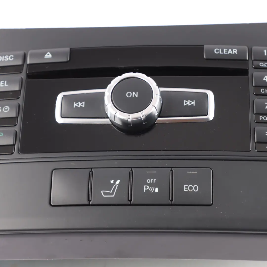 Mercedes W207 W212 Radio Head Unit CD Player Control Panel Switch - SKU A2129006417-1 - Part number A2129006417