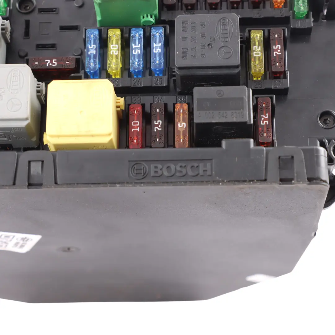 Mercedes W204 Front Relay Fuse Box Control Unit Module SAM - SKU A2129006624-1 - Part number A2129006624