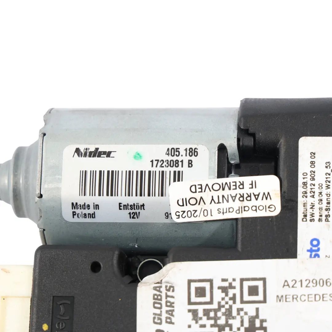 Mercedes W204 W212 Panoramic Sun Roof Motor Control Unit - SKU A2129063701 - Part number A2129063701
