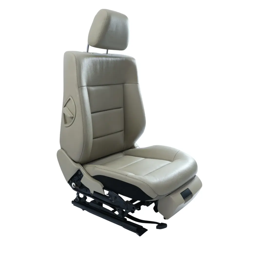 Vorder Sitz Beheizt Elektrisch Leder Beige Links für Mercedes W212 mit Teilenummer A2129100347 Mercedes W212 Vorder Sitz Beheizt Elektrisch Leder Beige Links - SKU A2129100347-4 - Teilenummer A2129100347
