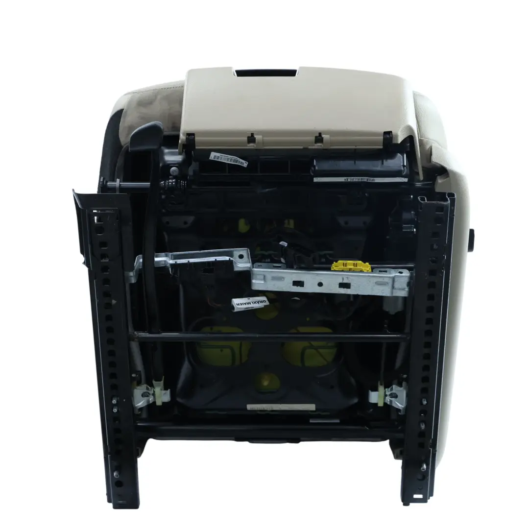 Mercedes W212 Front Seat Heated Electric Leather Beige Left N/S - SKU A2129100347-4 - Part number A2129100347