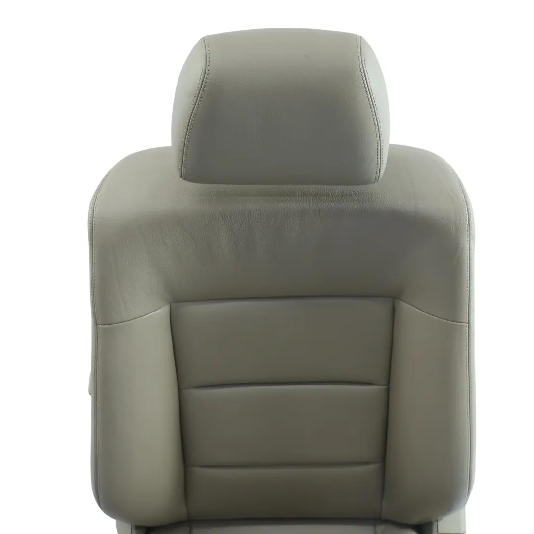 Mercedes W212 Front Seat Heated Electric Leather Grey Left N/S - SKU A2129100347-4 - Part number A2129100347