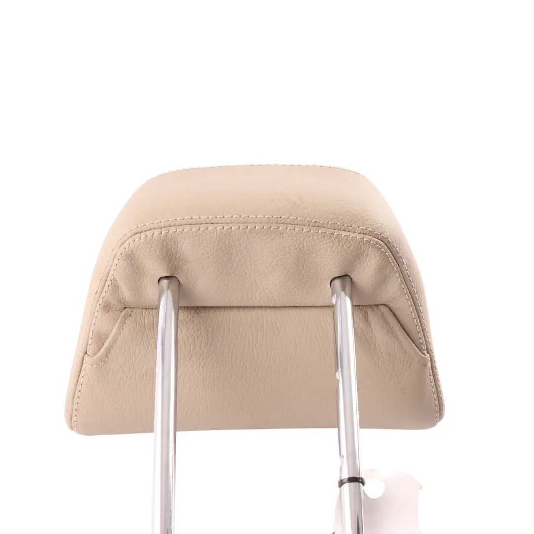 Headrest Middle Central Head Rest Beige Leather to Mercedes S212 Estate Rear Seat with Part number A2129702050 Mercedes S212 Estate Rear Seat Headrest Middle Central Head Rest Beige Leather - SKU A2129702050 - Part number A2129702050