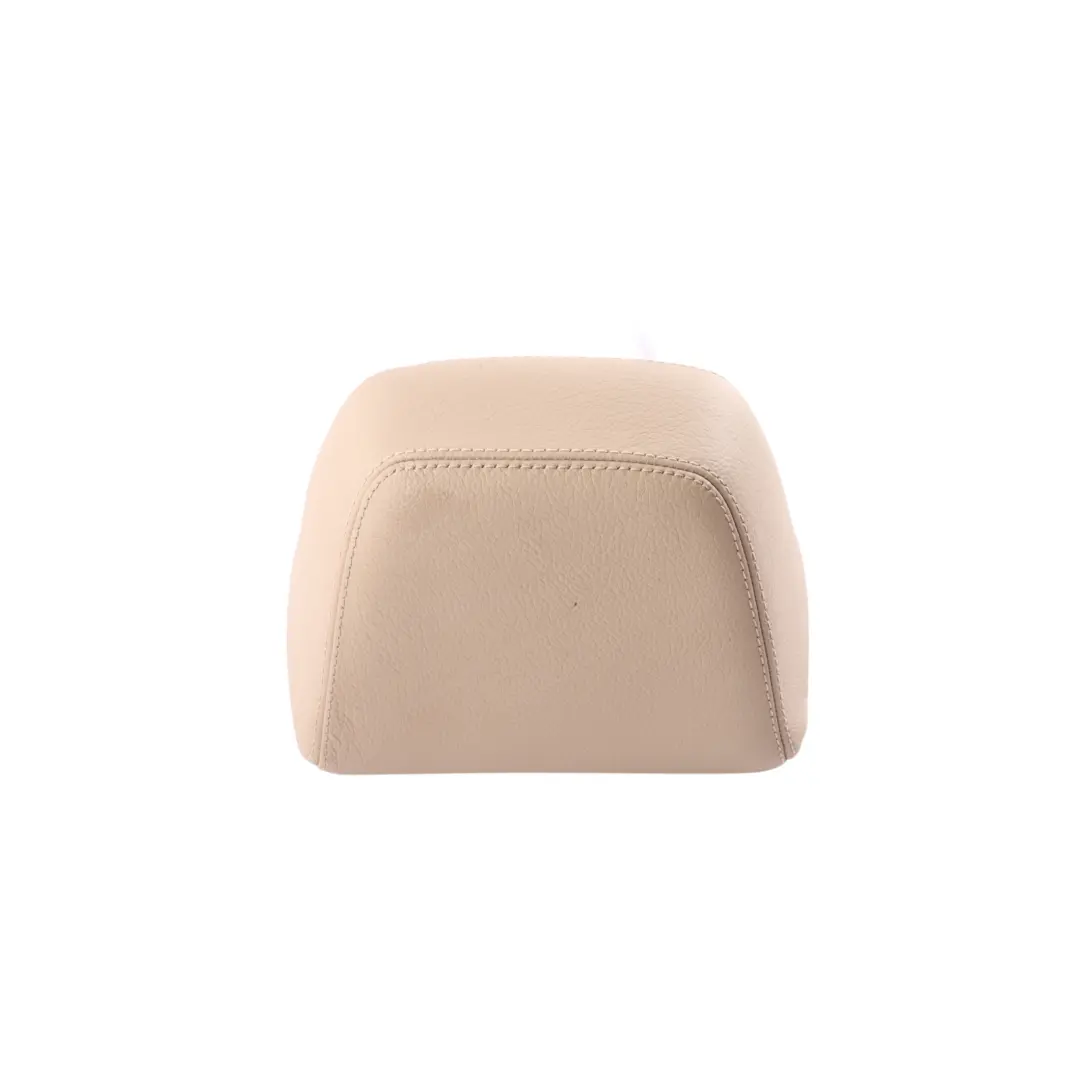Headrest Middle Central Head Rest Beige Leather to Mercedes S212 Estate Rear Seat with Part number A2129702050 Mercedes S212 Estate Rear Seat Headrest Middle Central Head Rest Beige Leather - SKU A2129702050 - Part number A2129702050