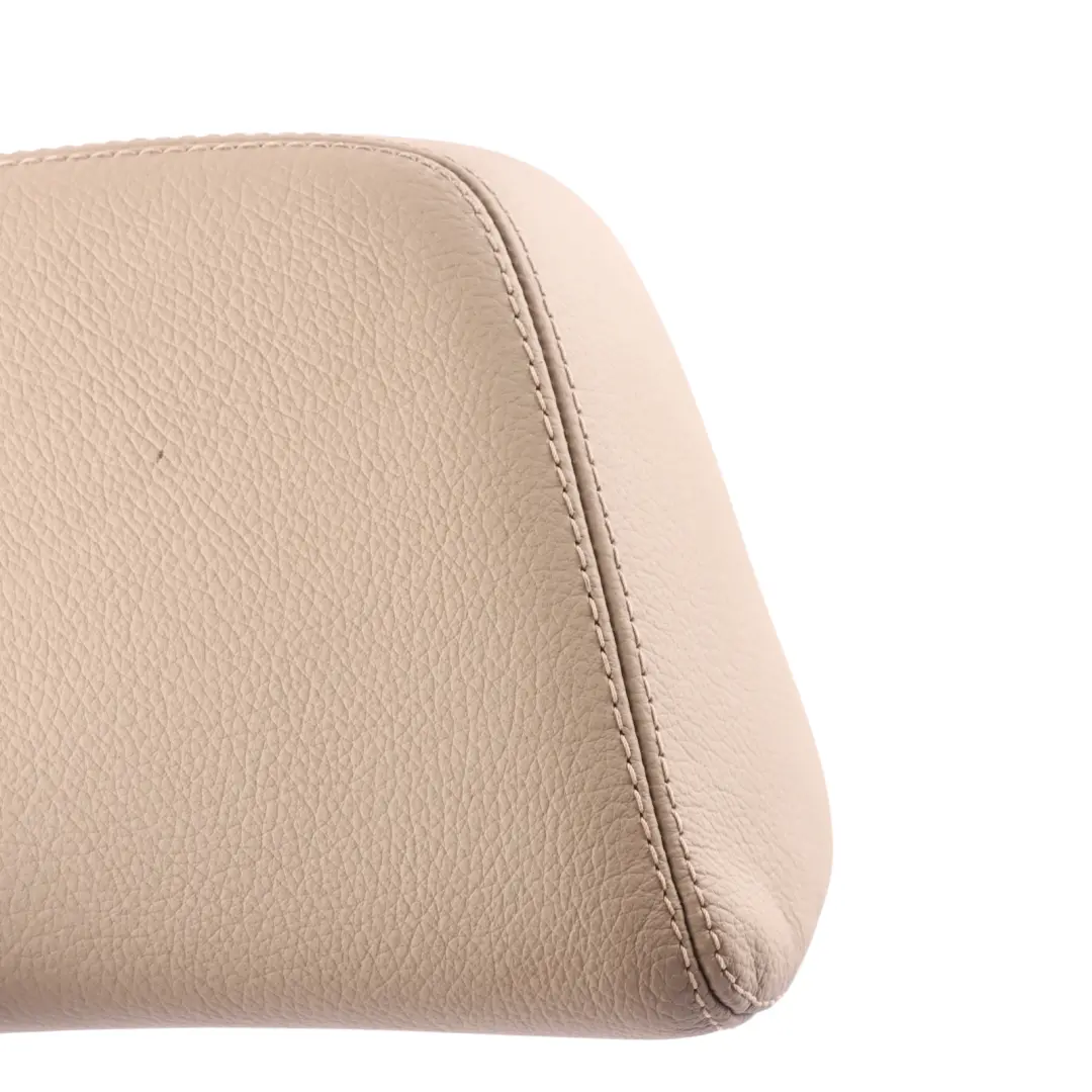 Headrest Middle Central Head Rest Beige Leather to Mercedes S212 Estate Rear Seat with Part number A2129702050 Mercedes S212 Estate Rear Seat Headrest Middle Central Head Rest Beige Leather - SKU A2129702050 - Part number A2129702050