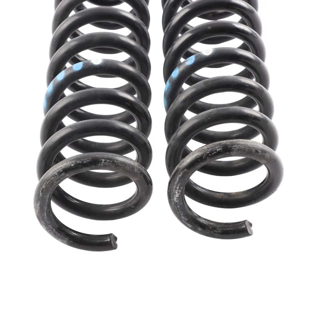 Coil Spring Set 4x Blue Left Right N/O/S to Mercedes W213 C238 Rear with Part number A2133240504 Mercedes W213 C238 Rear Coil Spring Set 4x Blue Left Right N/O/S - SKU A2133240504 - Part number A2133240504
