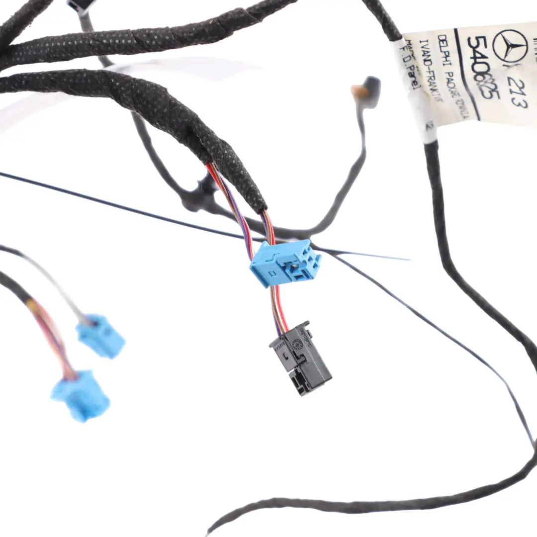 Mercedes W213 Front Door Wiring Harness Ambiente Passenger Side - SKU A2135406825 - Part number A2135406825
