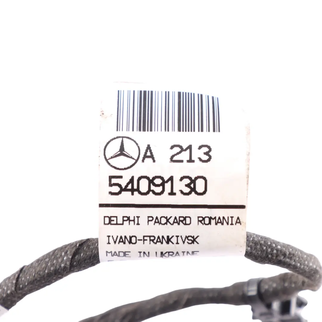 Front Door Wiring Harness Keyless Driver's Side to Mercedes W213 with Part number A2135409130 Mercedes W213 Front Door Wiring Harness Keyless Driver's Side - SKU RHD-A2135409130 - Part number A2135409130