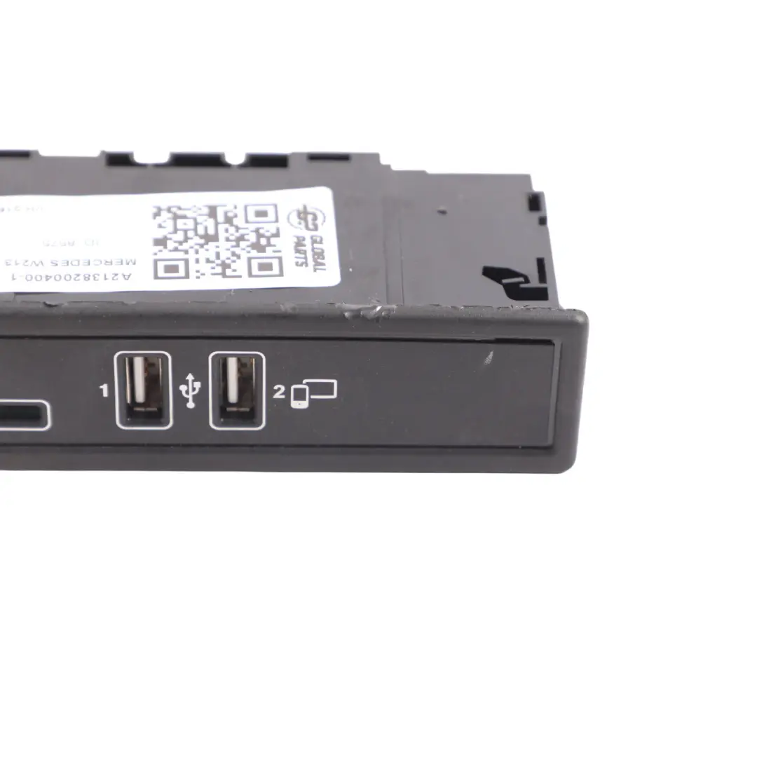 Mercedes C205 W213 USB SD Card Module Multimedia Reader Port Socket - SKU A2138200400-1 - Part number A2138200400