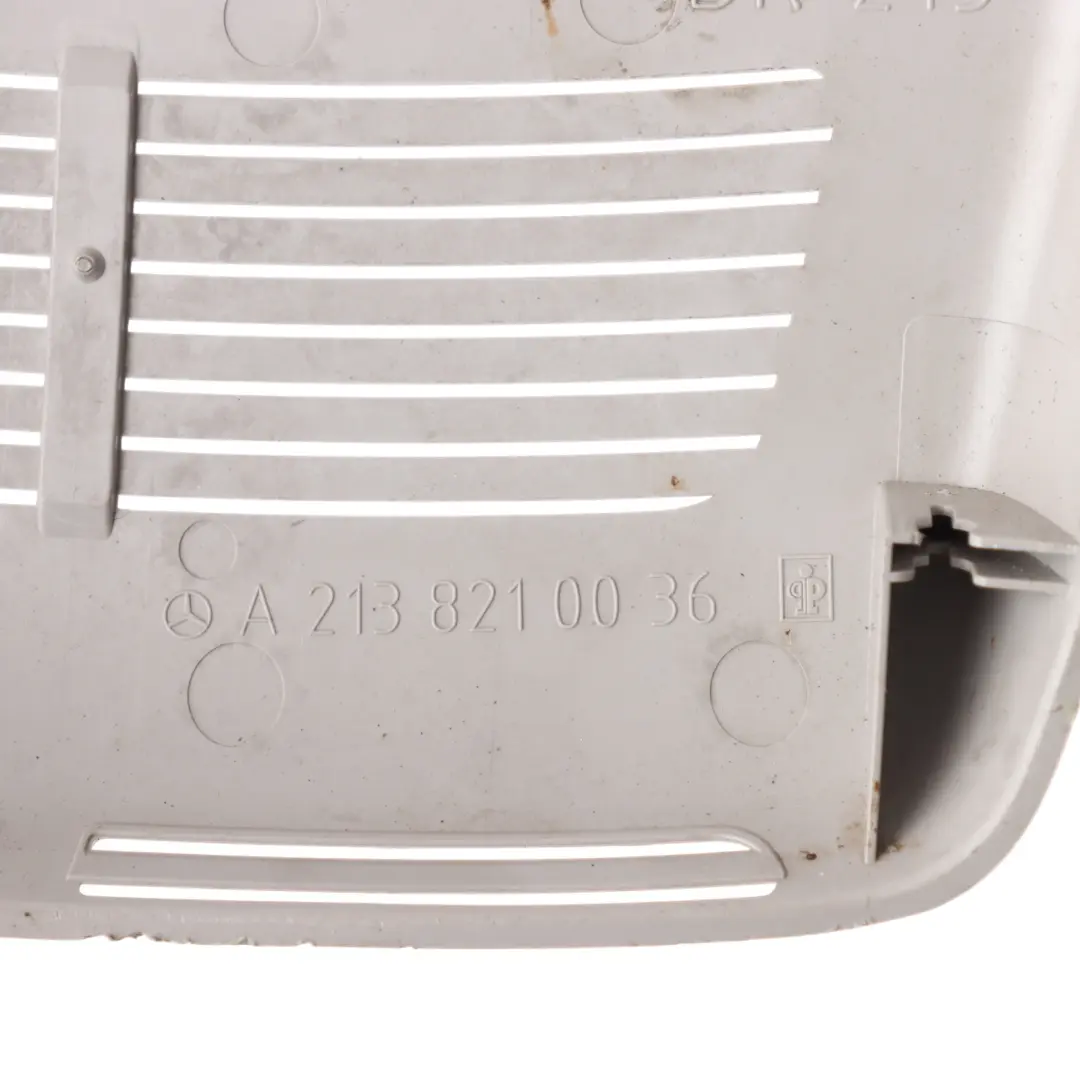 Mercedes W205 W213 Rear View Mirror Cover Interior Trim Greige - SKU A2138210036-2 - Part number A2138210036