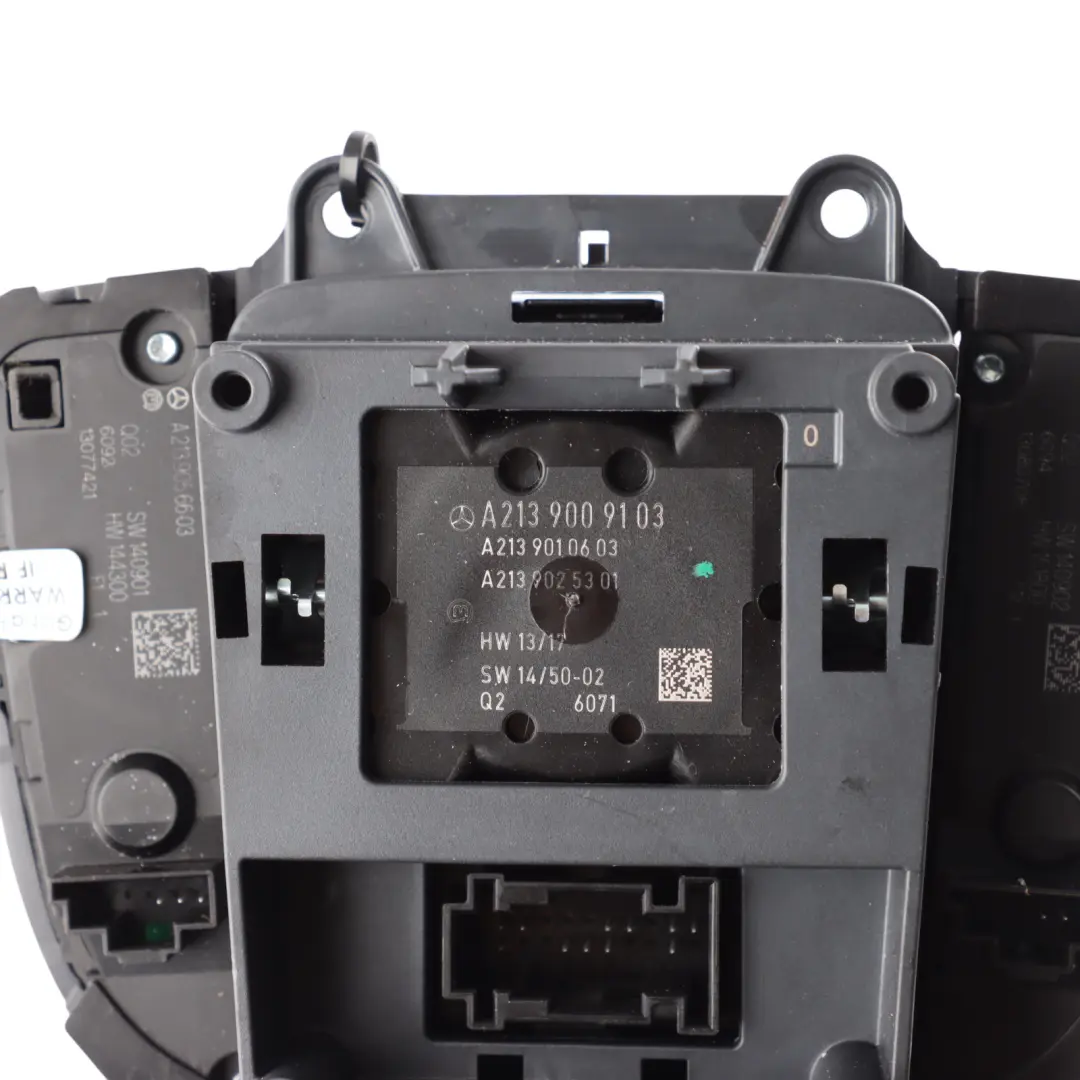 Mercedes W213 Centre Console Multimedia Touchpad Control Unit Panel - SKU A2139004608 - Part number A2139004608