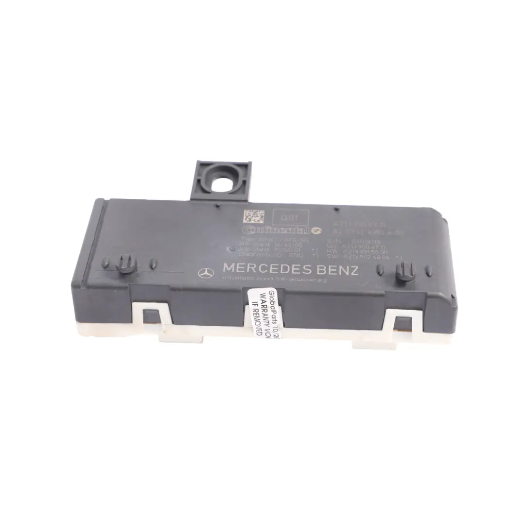 Mercedes W213 W222 Tailgate Bootlid Comfort Module Control Unit - SKU A2139004711 - Part number A2139004711